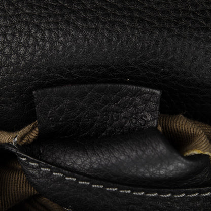 Chloe Calfskin Mini Marcie Round Crossbody Bag Black 8 of 8