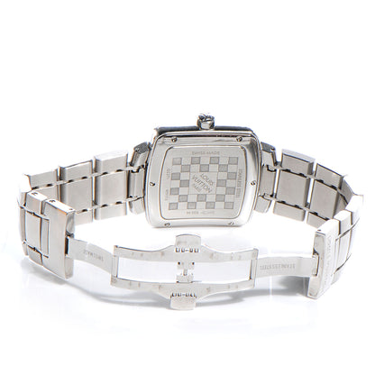 Louis Vuitton Stainless Steel 35mm Speedy Duo Jet GMT Quartz Watch Blue 4 of 6