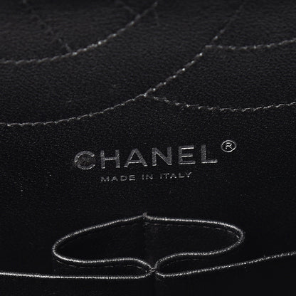 Chanel Distressed Patent Quilted 2.55 Reissue 227 Flap Black 6 of 16