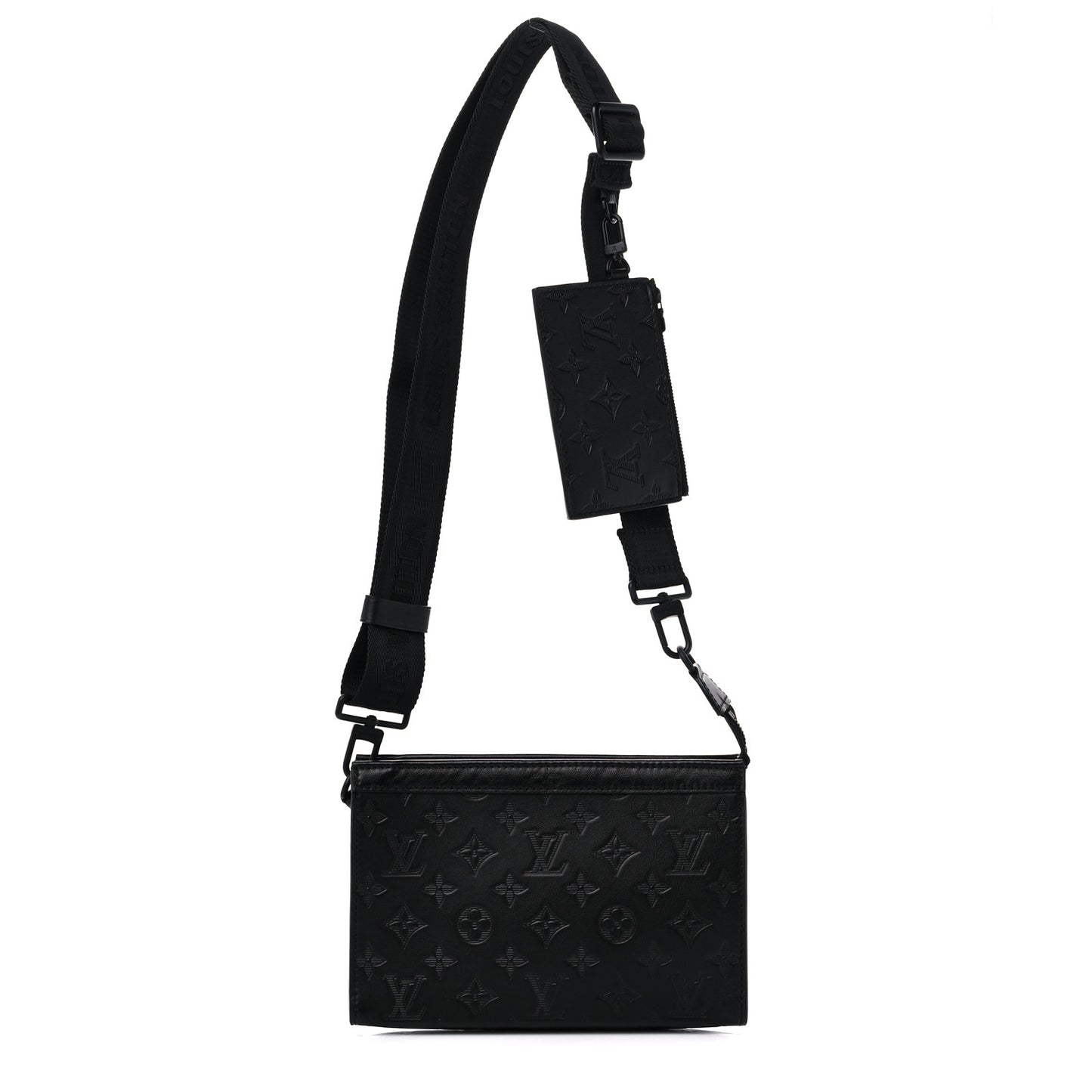 Calfskin Monogram Shadow Gaston Wearable Wallet
