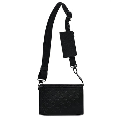 Louis Vuitton Calfskin Monogram Shadow Gaston Wearable Wallet 1 of 9