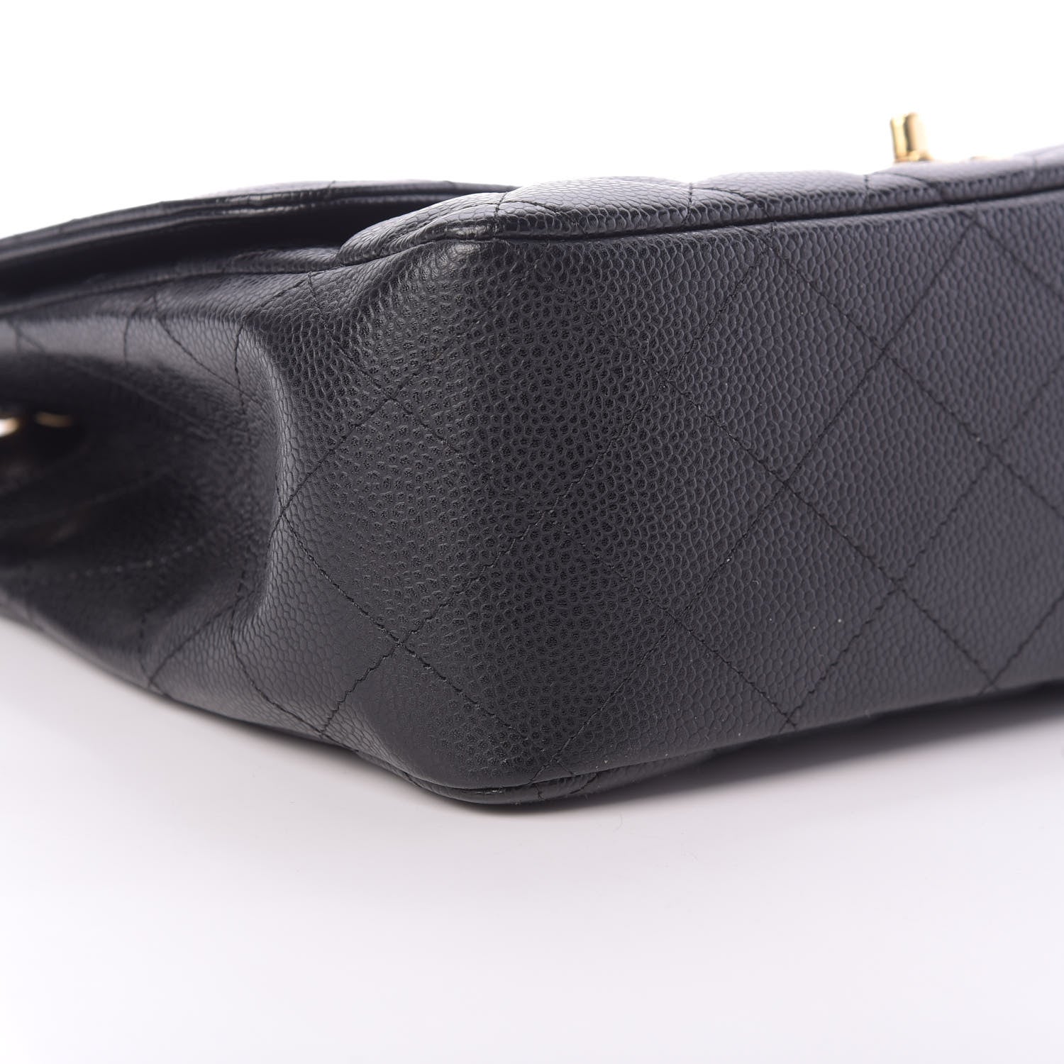 Chanel Caviar Quilted Jumbo Single Flap Black 10 of 14