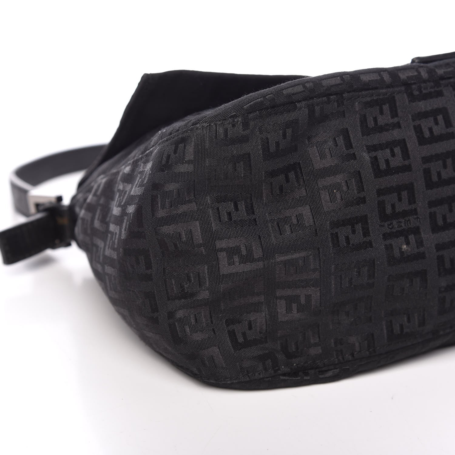Fendi Zucchino Mama Baguette Black 7 of 8
