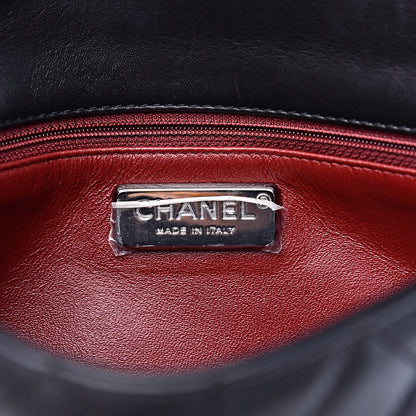 Chanel Lambskin Quilted Medium Westminster Pearl Flap Black 6 of 17