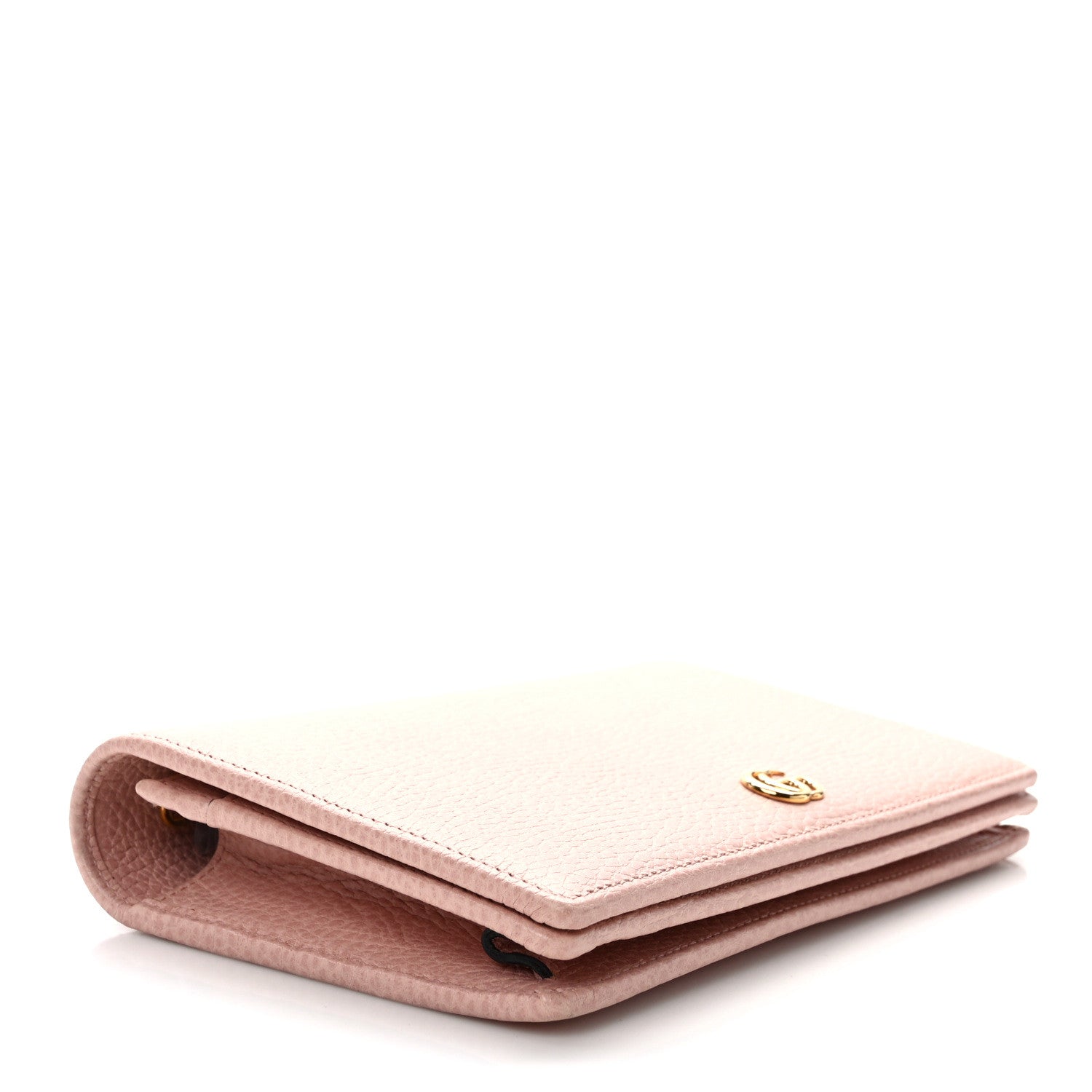 Gucci Dollar Calfskin Mini GG Marmont Chain Wallet Perfect Pink 4 of 9