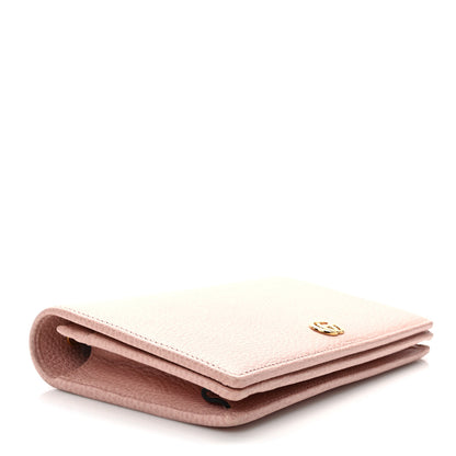 Gucci Dollar Calfskin Mini GG Marmont Chain Wallet Perfect Pink 4 of 9