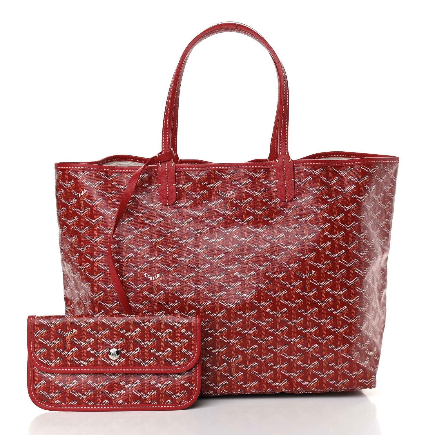 Goyard Goyardine Saint Louis PM Red 3 of 9