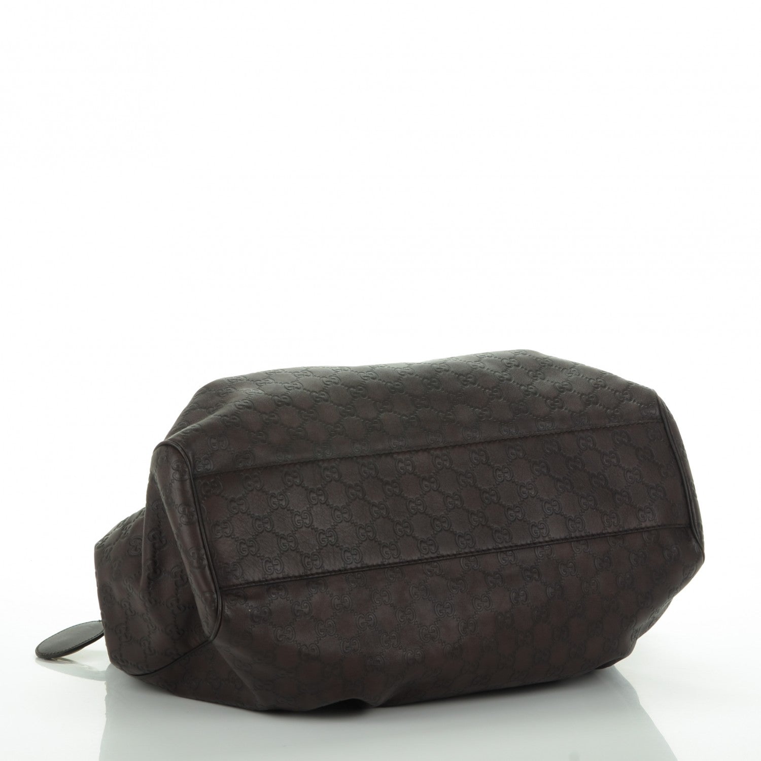Gucci Guccissima Signature Large Sukey Tote Chocolate 4 of 7