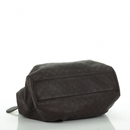 Gucci Guccissima Signature Large Sukey Tote Chocolate 4 of 7