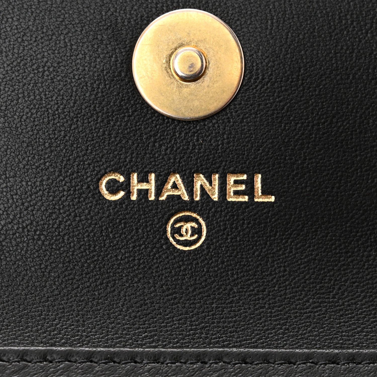 Chanel Lambskin Quilted Pearl Crush Clutch With Chain Black 6 of 12