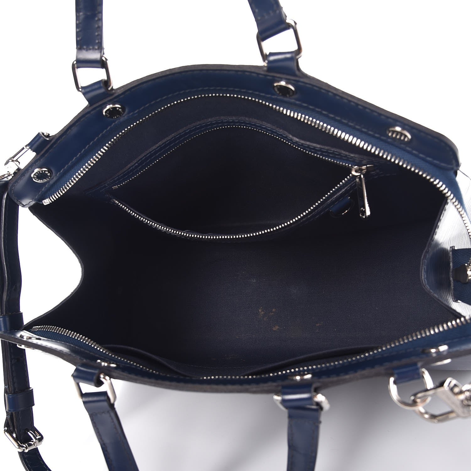 Louis Vuitton Epi Brea MM Indigo 5 of 16