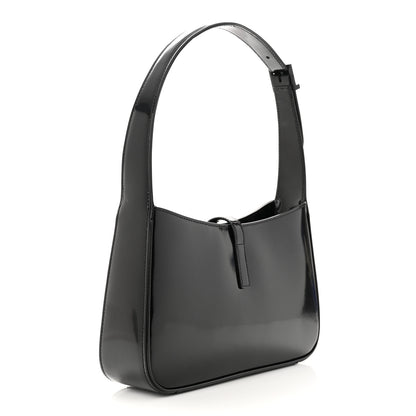 Saint Laurent Patent Le 5 A 7 Hobo Black 3 of 10
