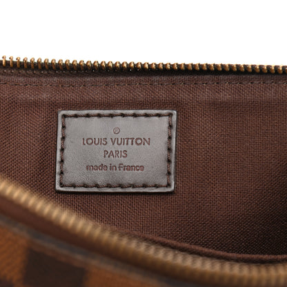 Louis Vuitton Damier Ebene Brooklyn Flat Pochette 6 of 12