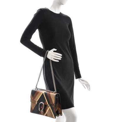 Gucci Ayers Snakeskin Chevron Medium Dionysus Shoulder Bag Multicolor 2 of 6