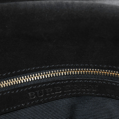 Burberry Signature Grain Medium Mildenhall Crossbody Bag Black 6 of 8
