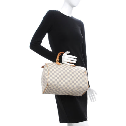 Louis Vuitton Damier Azur Speedy 30 2 of 15