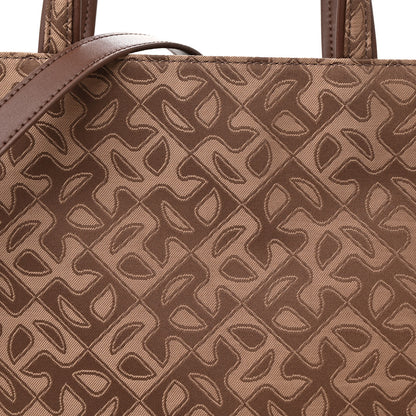Telfar Monogram Jacquard Medium Shopping Bag Tan 7 of 10