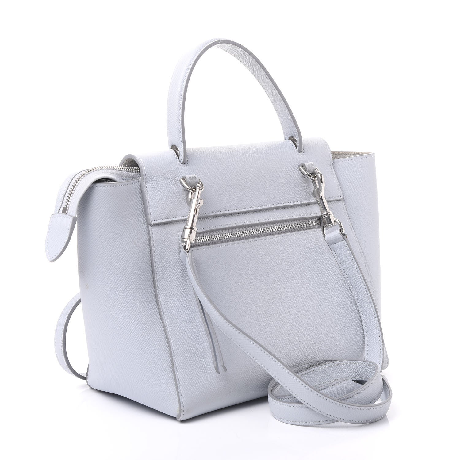Celine Grained Calfskin Nano Belt Bag Mineral 2 of 11