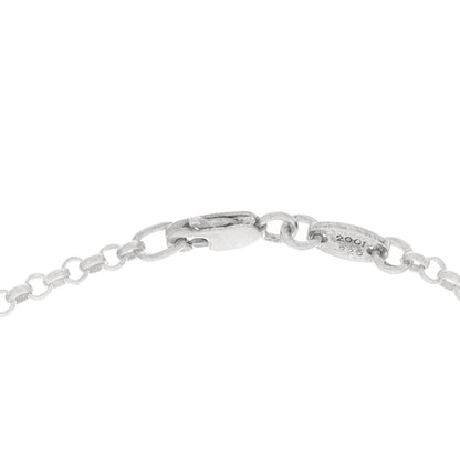 Chrome Hearts Sterling Silver Roll Chain Necklace 24" 5 of 5