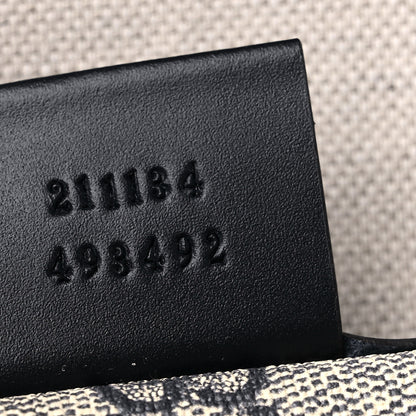 Gucci GG Plus Monogram Medium Signature Web Loop Tote Navy 7 of 11