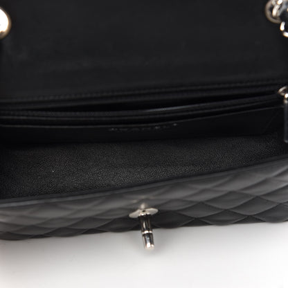 Chanel Lambskin Quilted Mini Rectangular Flap Black 7 of 9