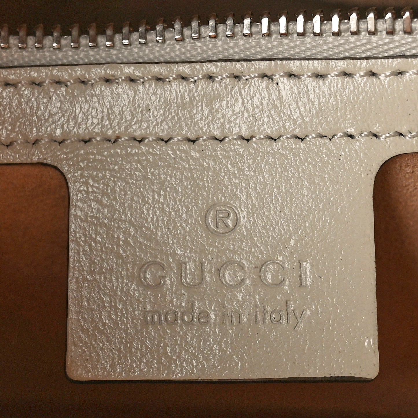 Gucci Vintage Effect Calfskin Matelasse Diagonal Small Torchon GG Marmont Bamboo Top Handle Shoulder Bag Blue Agata Mystic White 6 of 11