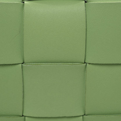 Bottega Veneta Nappa Maxi Intreccio Cassette Bag Pistachio 7 of 11