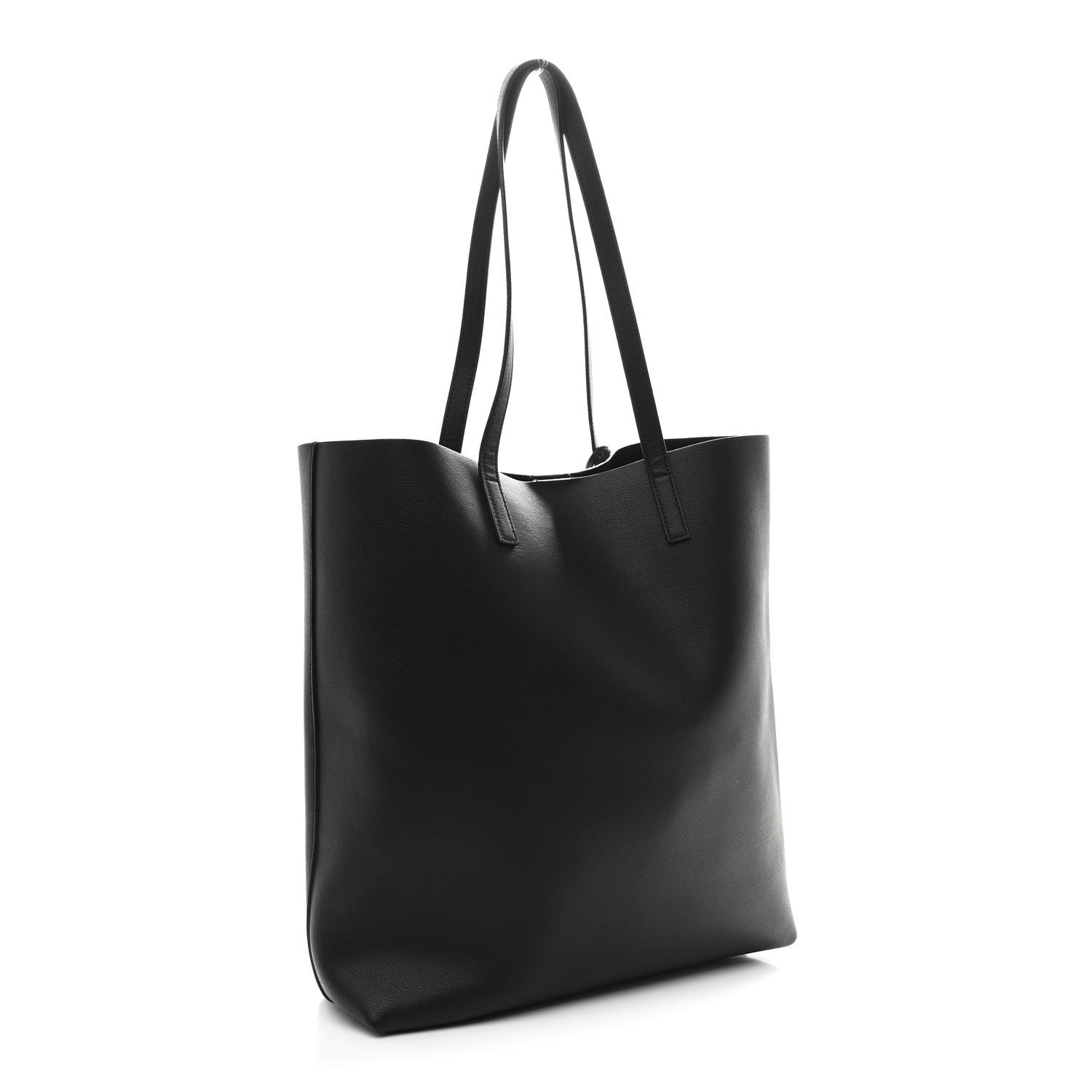 Saint Laurent Calfskin Medium Shopping Tote Black 3 of 11