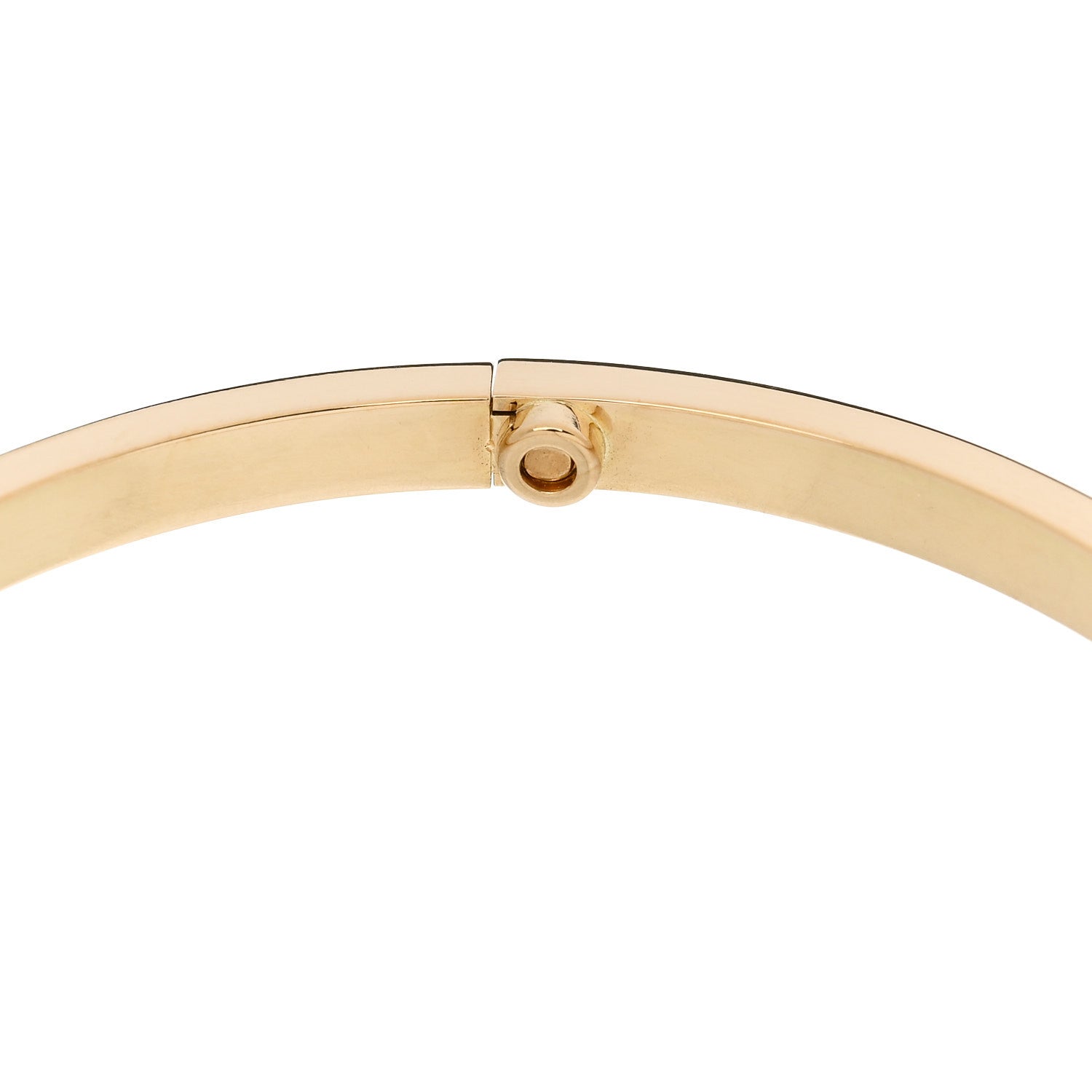 Cartier 18K Yellow Gold Small LOVE Bracelet 19 7 of 8