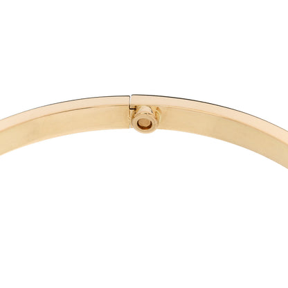 Cartier 18K Yellow Gold Small LOVE Bracelet 19 7 of 8