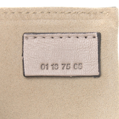 Chloe Calfskin Suede Small Pixie Bag Motty Grey 9 of 11