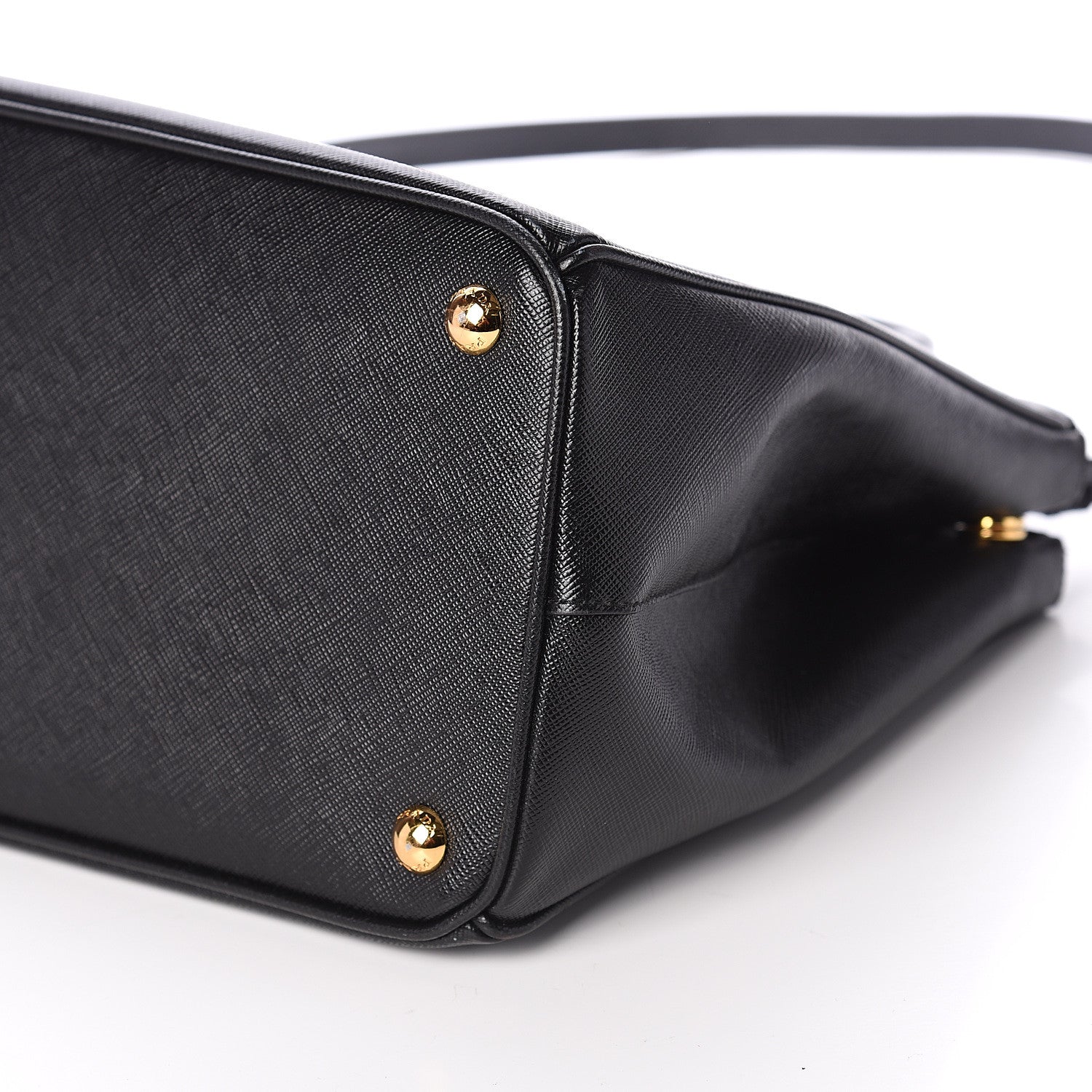 Prada Saffiano Medium Galleria Double Zip Tote Black 8 of 8