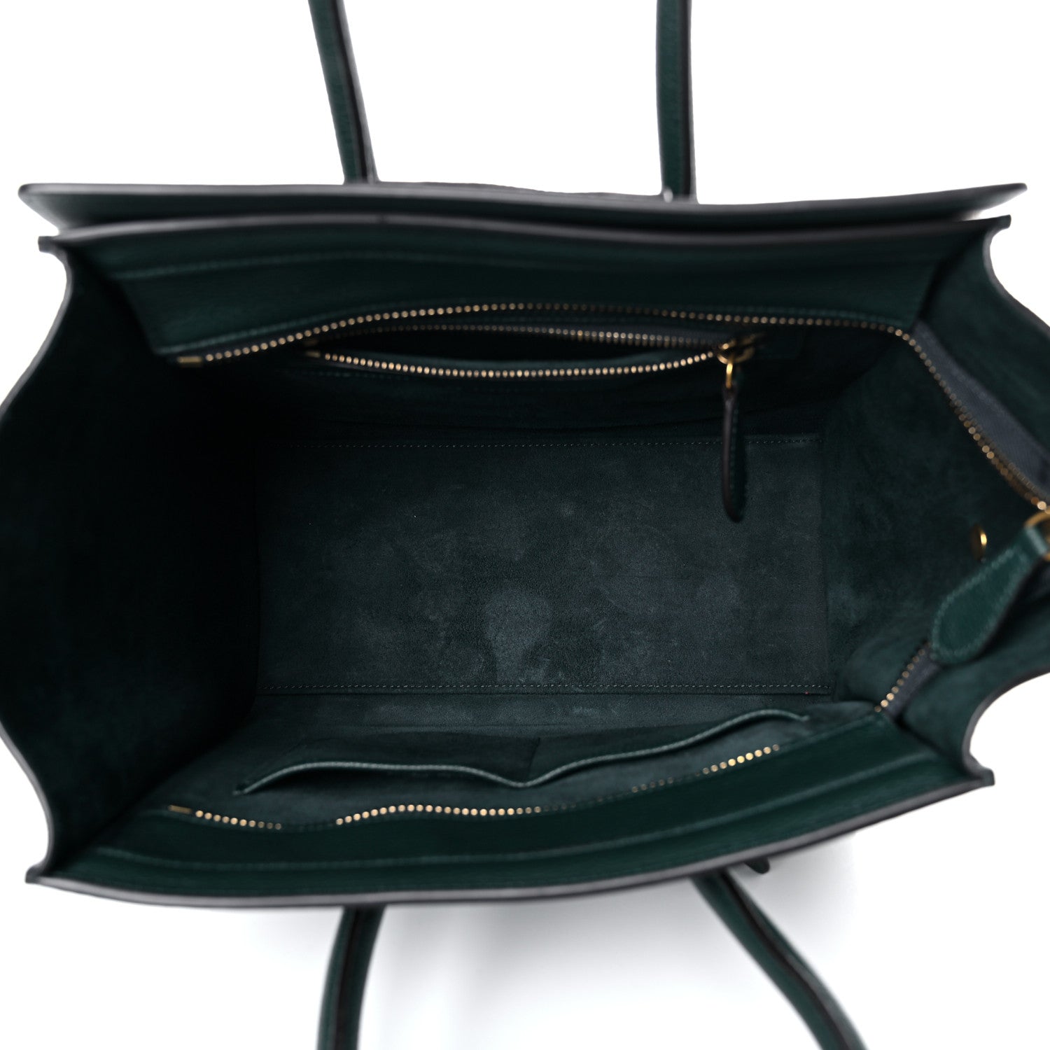 Celine Drummed Calfskin Micro Luggage Amazone 5 of 11