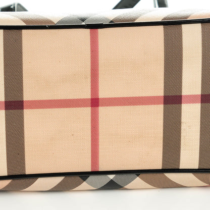 Burberry Supernova Check Regent Tote Black 9 of 9