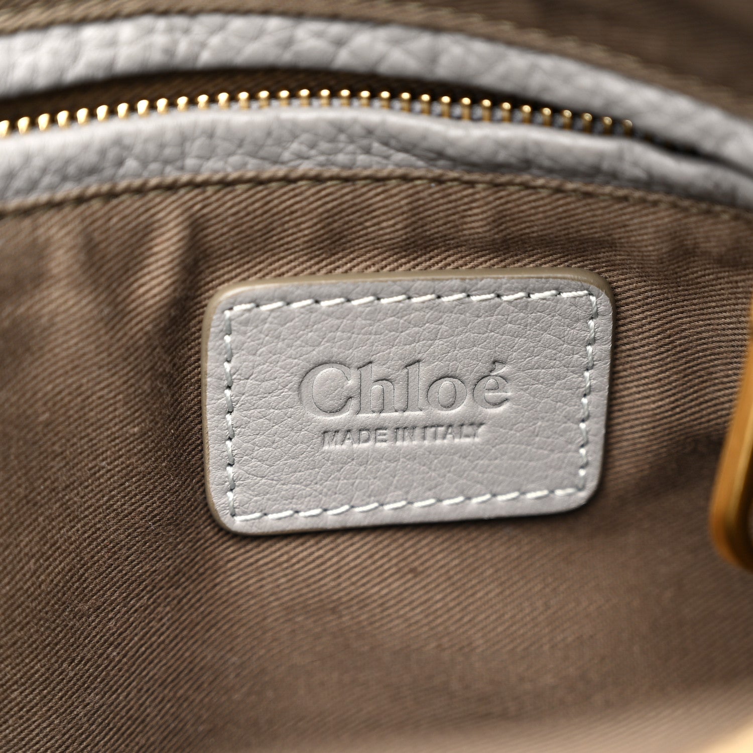 Chloe Calfskin Medium Marcie Satchel Cashmere Grey 6 of 10