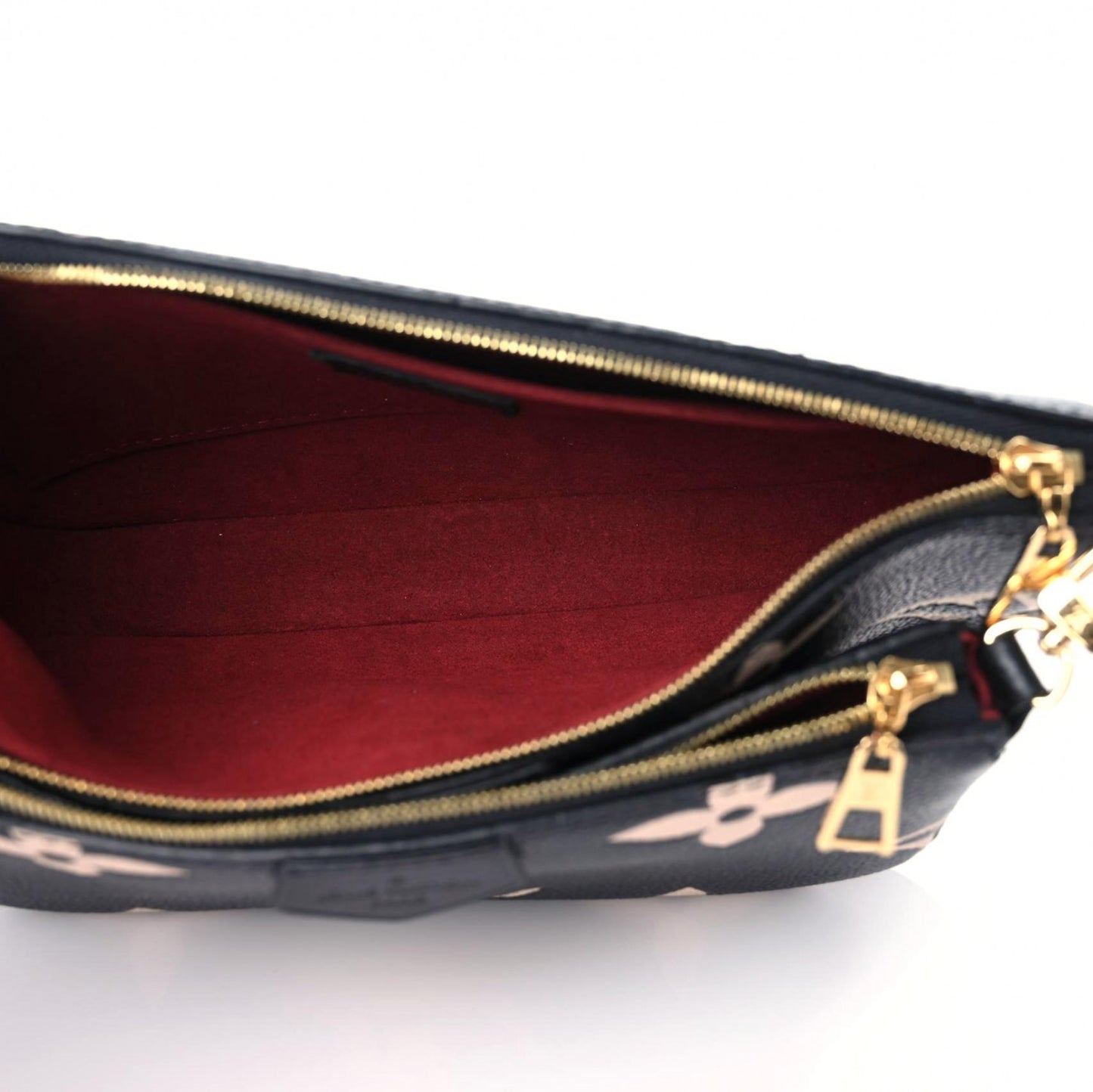 Empreinte Monogram Giant Multi Pochette Accessories Black Beige