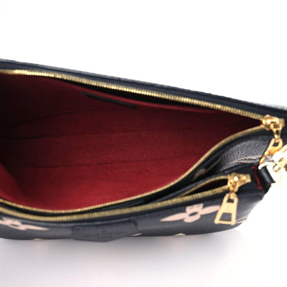 Louis Vuitton Empreinte Monogram Giant Multi Pochette Accessories Black Beige 5 of 9