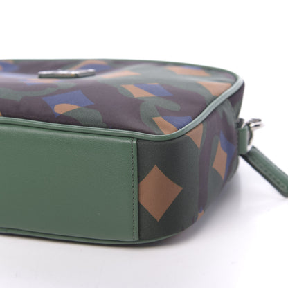 MCM Nylon Camo Dieter Small Camera Crossbody Bag Eden 8 of 9
