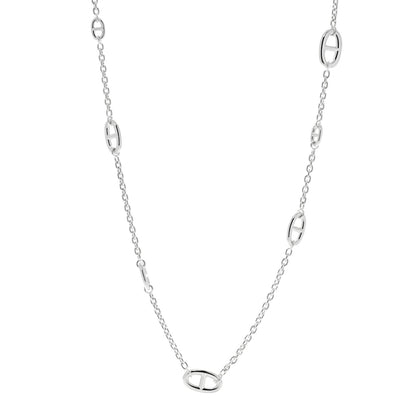 Hermes Sterling Silver Farandole Necklace 80 1 of 5