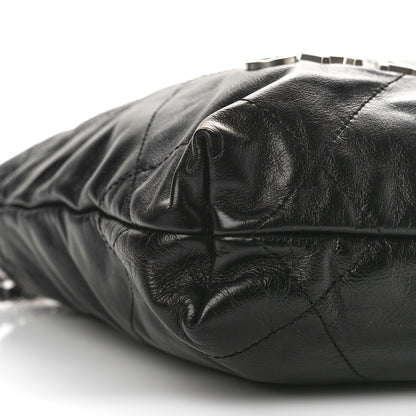 Chanel Shiny Calfskin Quilted Mini Chanel 22 Black 7 of 8