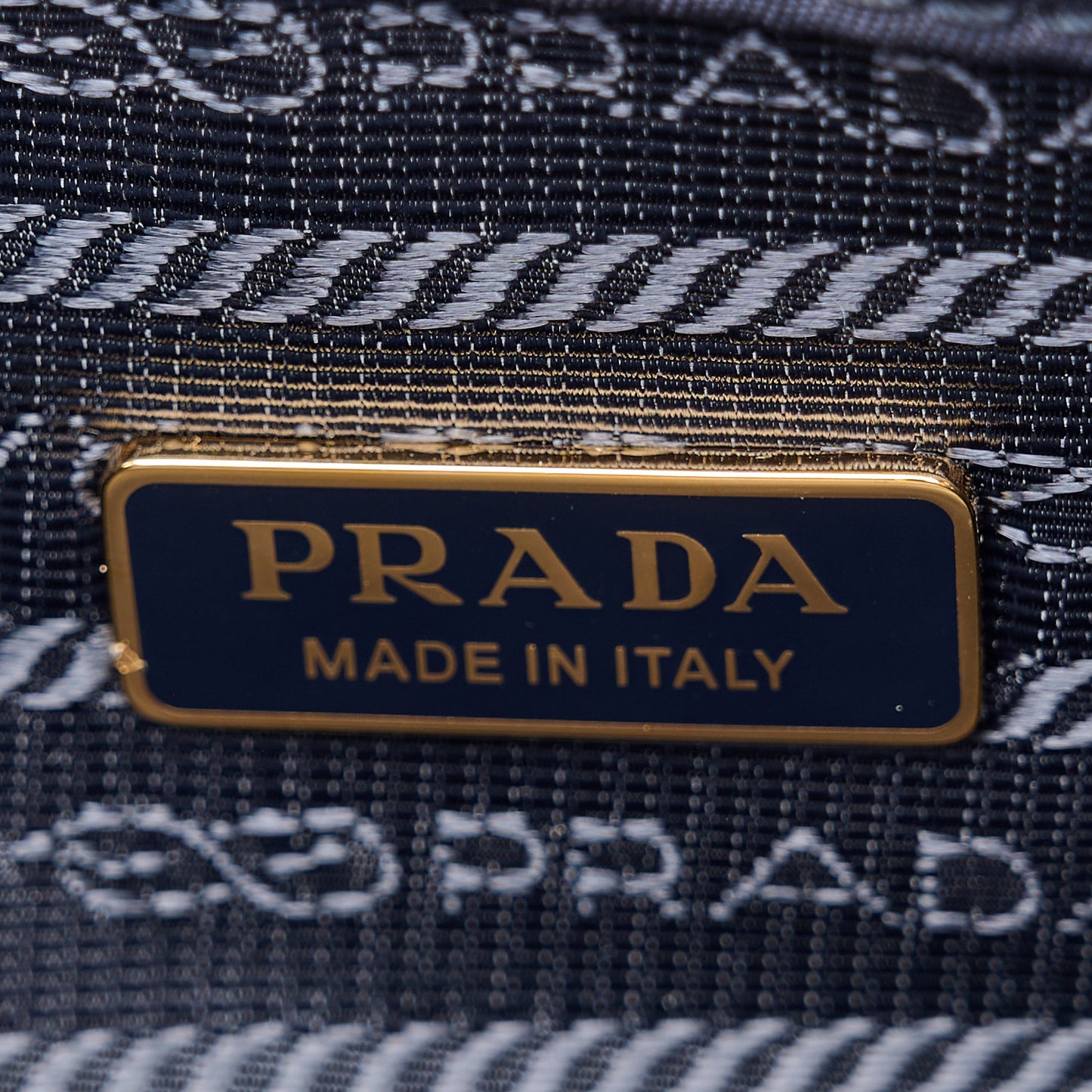 Re-Nylon Saffiano Mini Re-Edition 1978 Bucket Bag Navy