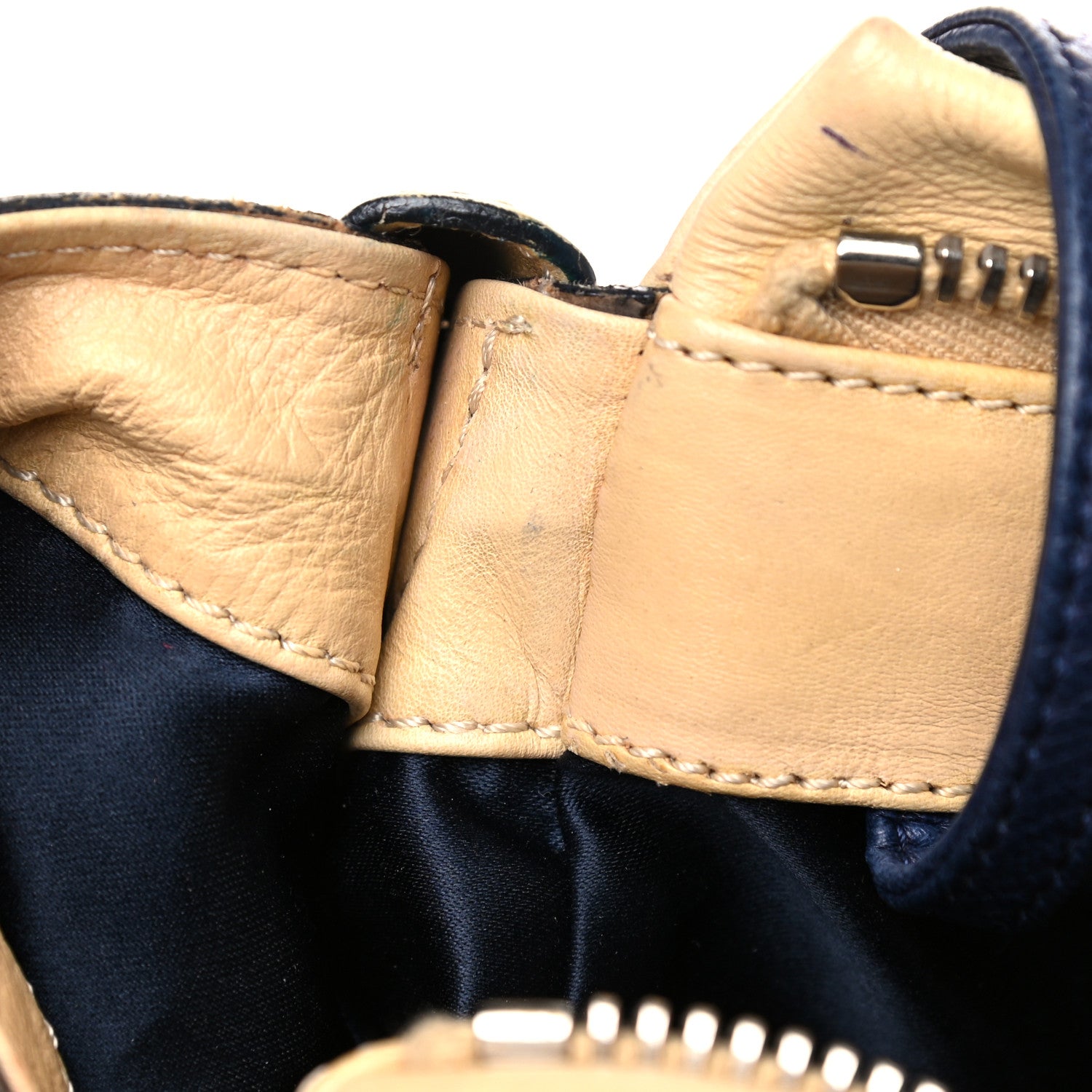 Chanel Lambskin Large Edgy Hobo Beige 12 of 28