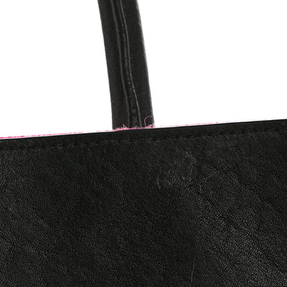 Saint Laurent Wool Rive Gauche Tote Fuchsia 11 of 14
