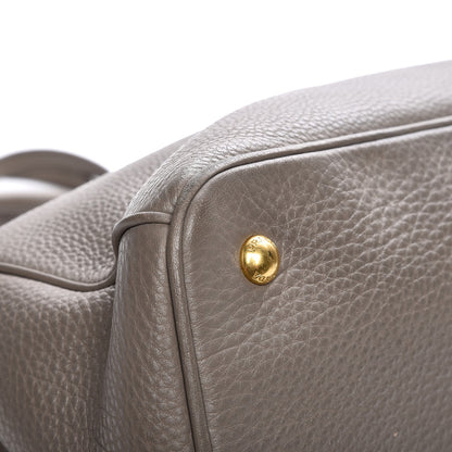 Prada Vitello Daino Tote Argilla 13 of 16