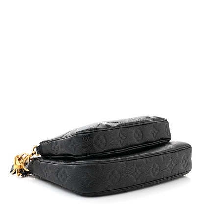 Louis Vuitton Empreinte Monogram Giant Multi Pochette Accessories Black 4 of 12