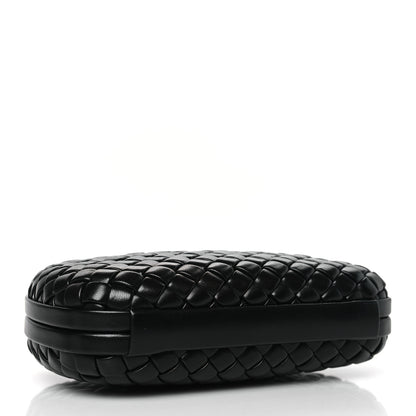 Bottega Veneta Nappa Intrecciato Knot Clutch Black 4 of 8