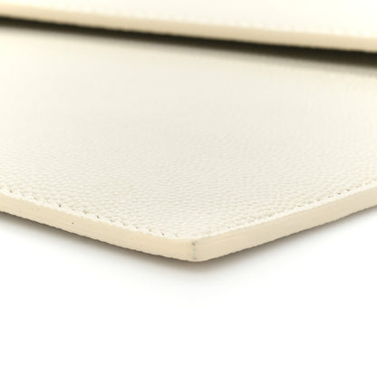 Saint Laurent Grain De Poudre Uptown Pouch Crema Soft 8 of 13
