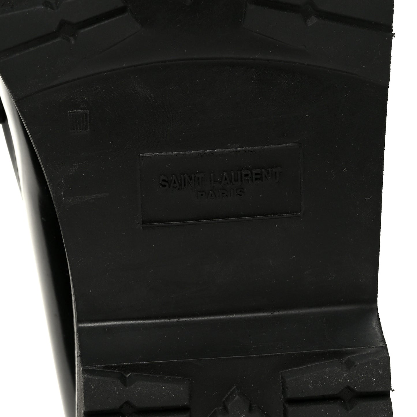 Glazed Calfskin Le Loafer 15 Penny Slippers 37 Black