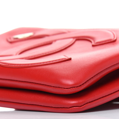 Chanel Lambskin CC Mania Waist Belt Bag Red 10 of 15
