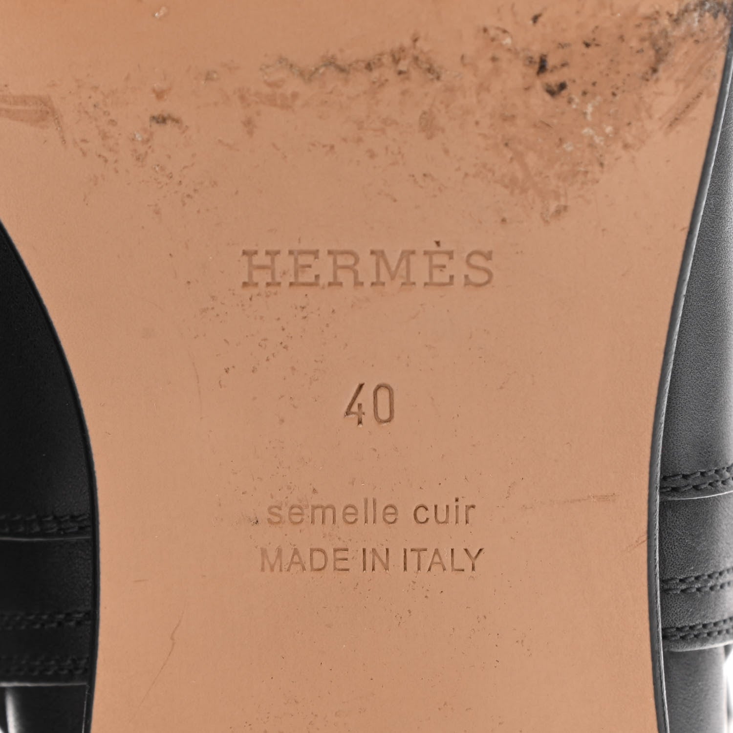 Hermes Calfskin Neo Low Boots 40 Black 6 of 8